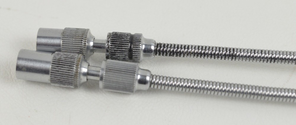 Heavy duty metal double Shutter Cable Release Cord