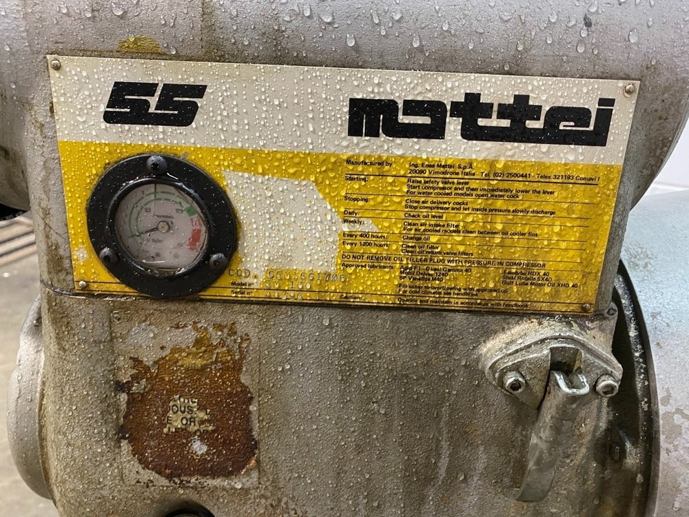 Mattei 55 EM150 Rotary Vane Compressor