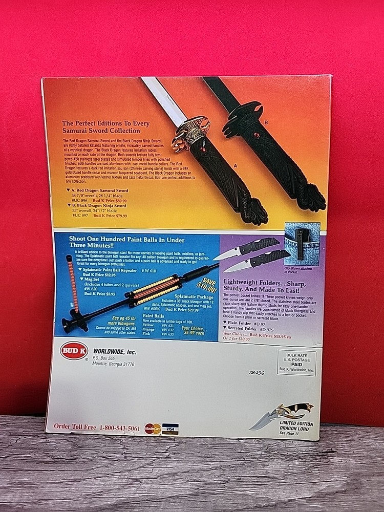 Bud K Worldwide Spring 1995 Catalog
