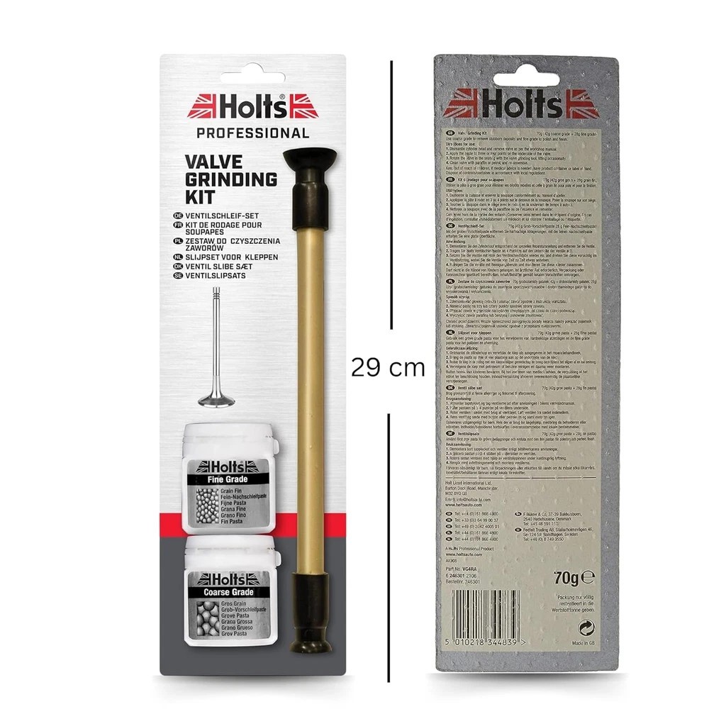 Valve Grinding Lapping Compound Kit Fine and Coarse Grade Bundle with Capners of