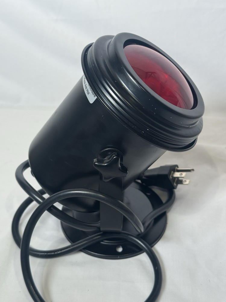 Red Pin Spot Light Model 1843 Stage Display Lamp Tested Working