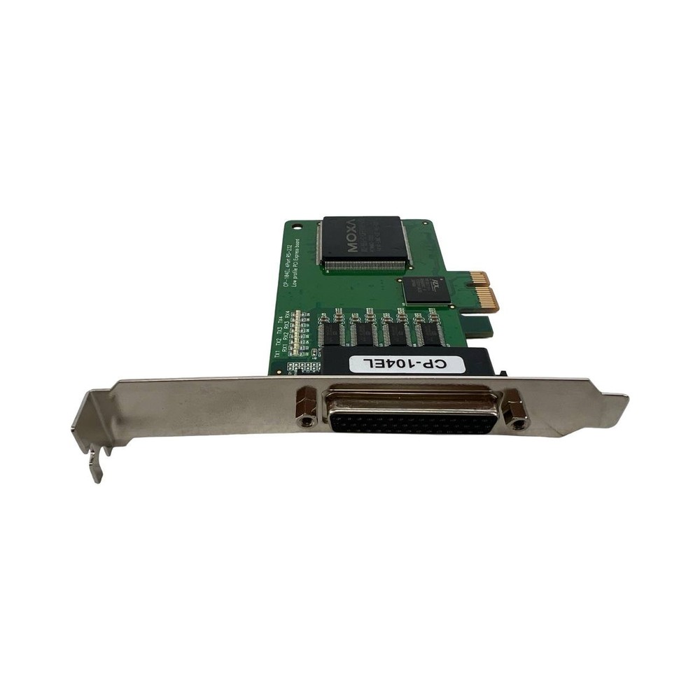 MOXA RS232 Serial Controller card CP-104EL PCIe