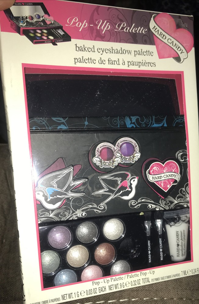 Hard Candy Baked Eyeshadow Pop Up Palette New Boxed