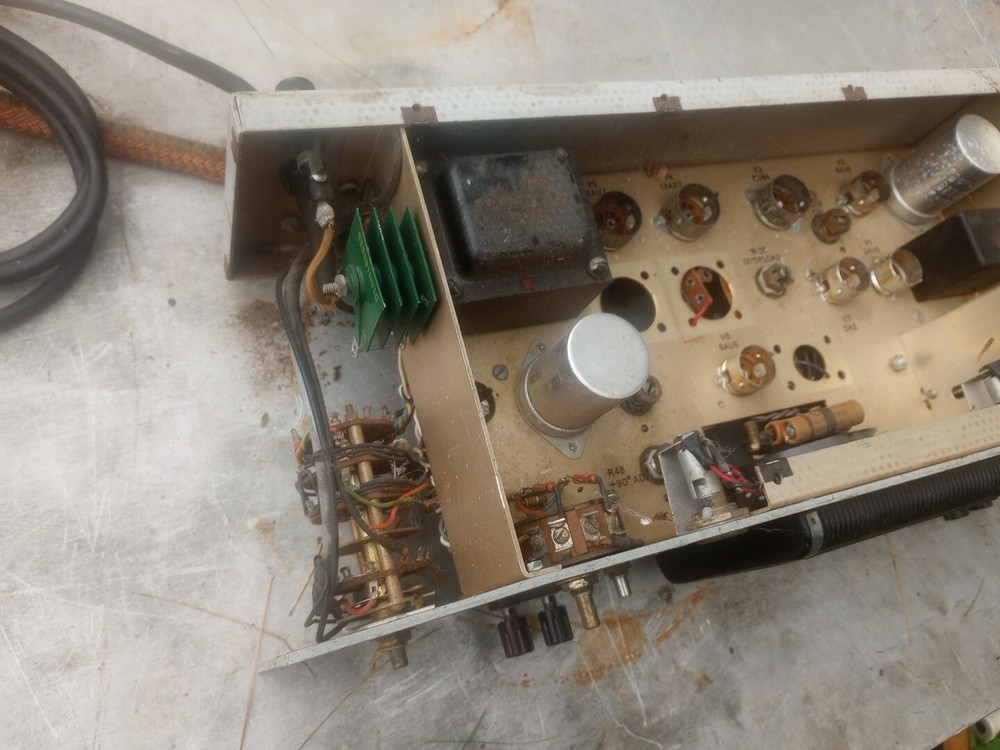 Vintage Phase Angle Voltmeter