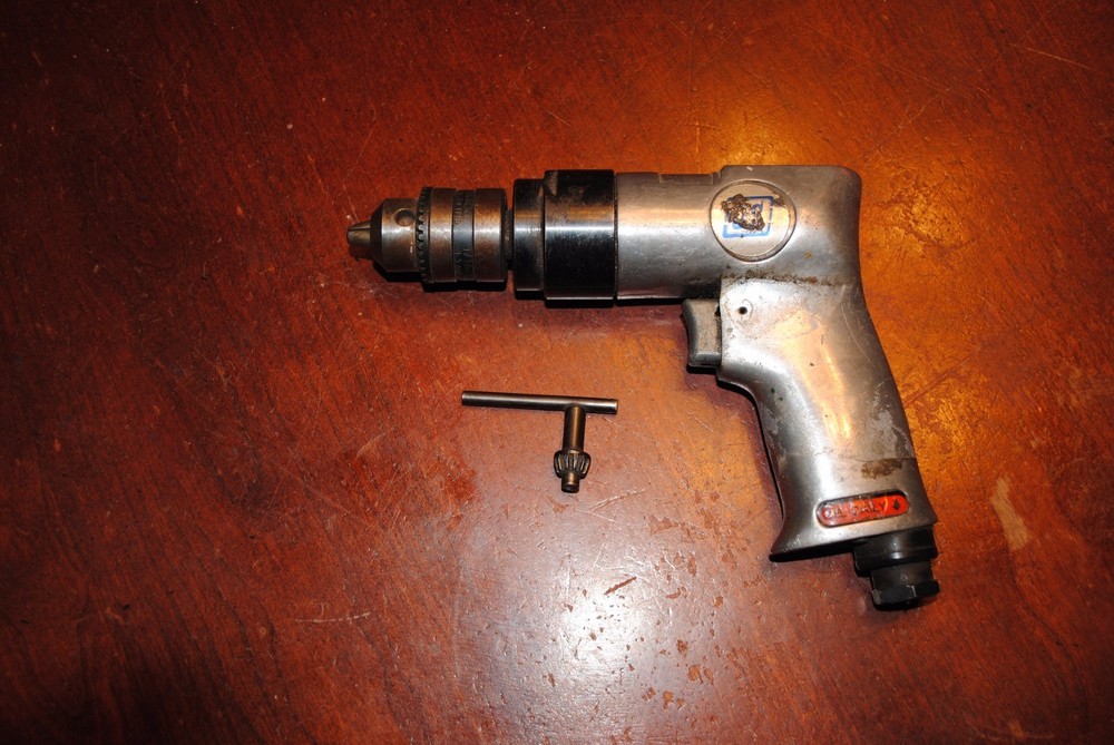 US Industrial Tools Air Drill ~ Aircraft Tools Jacobs chuck