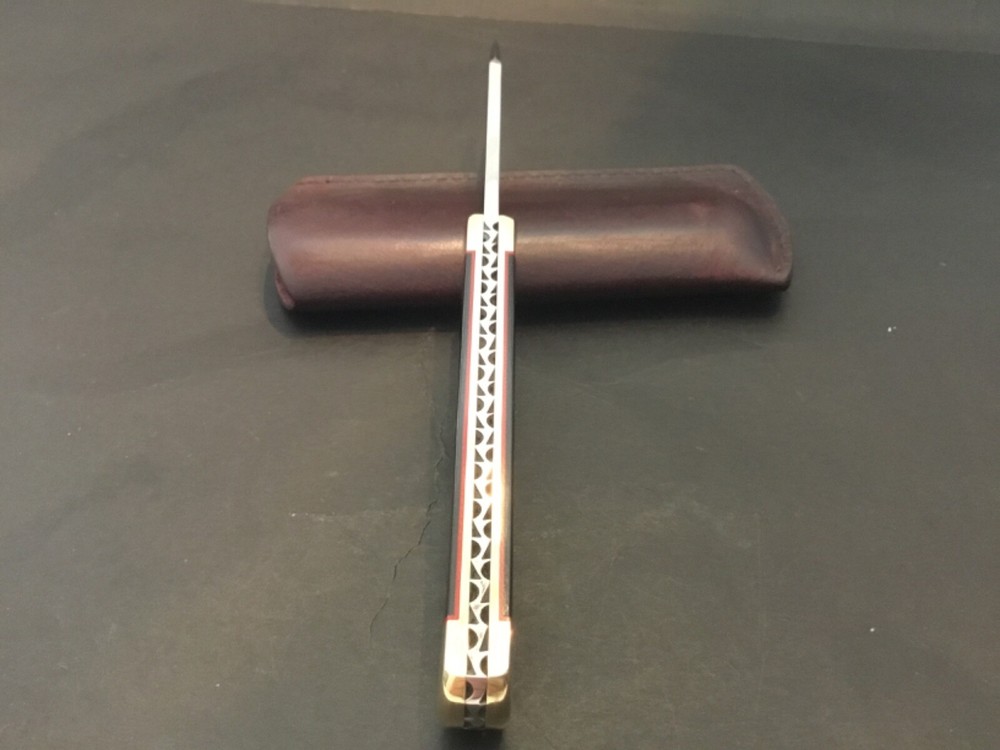 Custom K'Roo Willem O'Kelly Upscale Slipjoint Folder Folding Knife