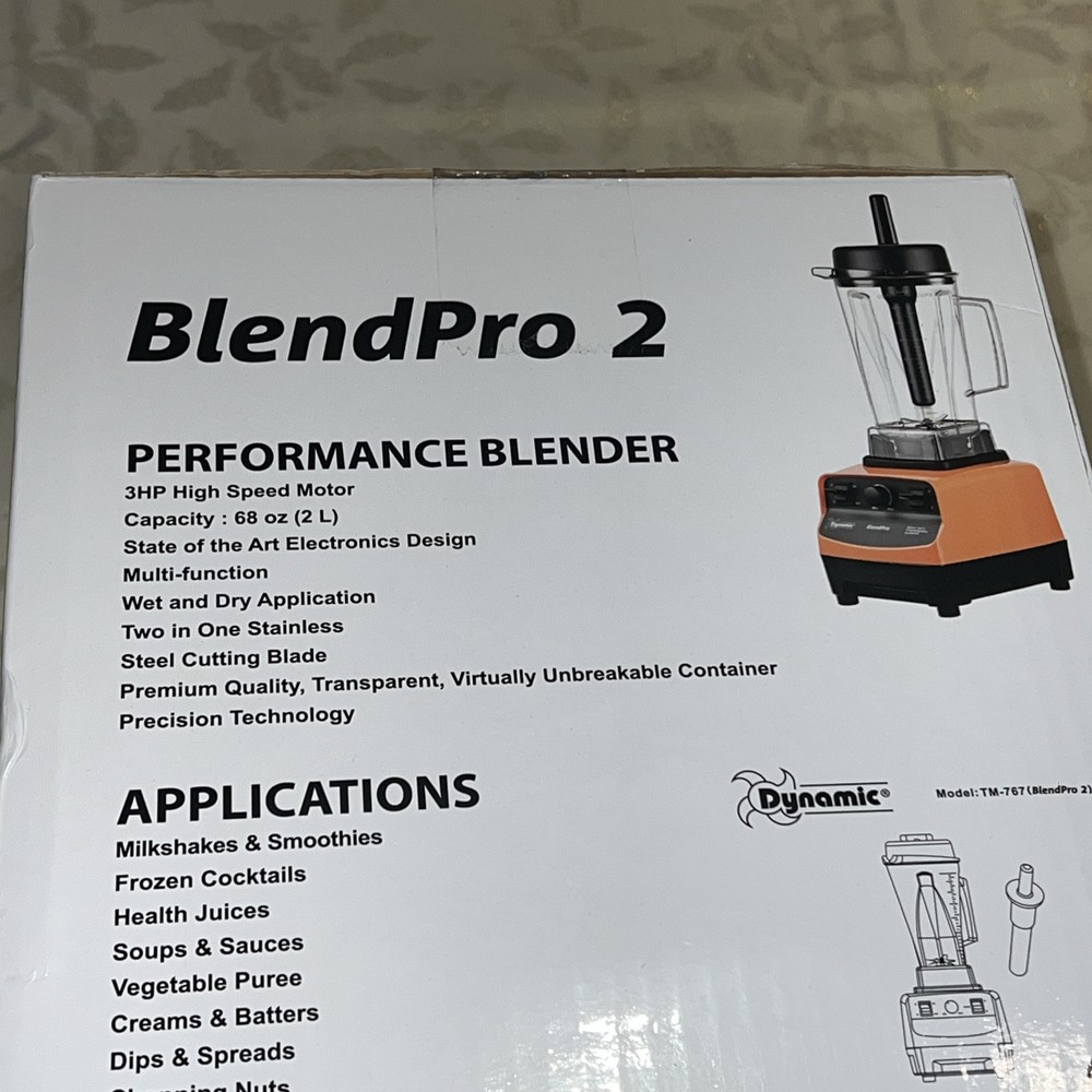 Dynamic BlendPro 2 Performance 68 oz High Speed Blender