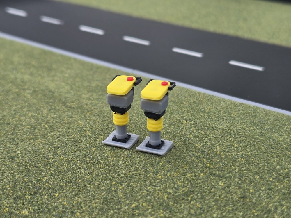 1/50 Scale 3D Vibratory Rammer/Jumping Jack *2 Pack*