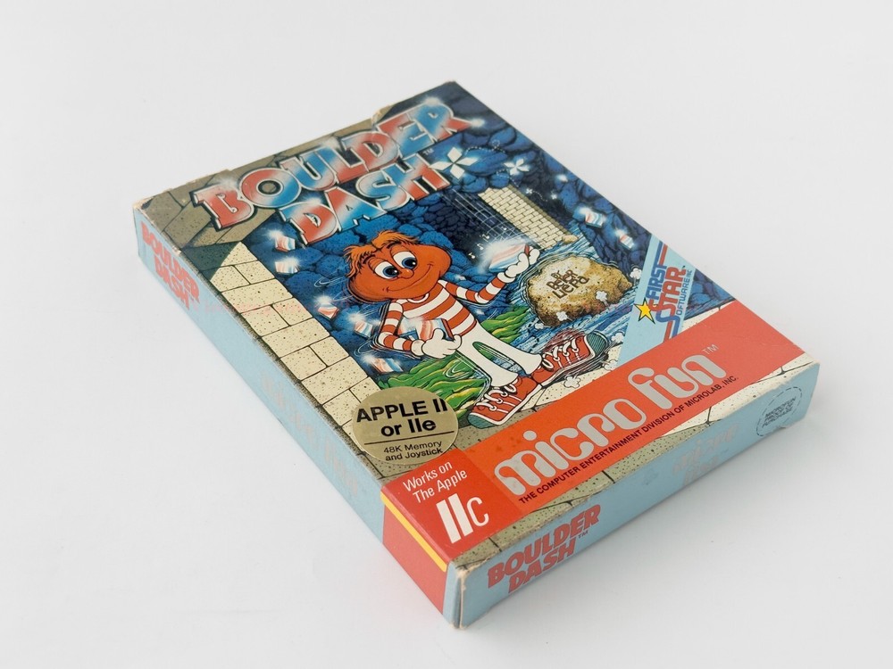 Boulder Dash - Micro Fun - 1984 / Apple II