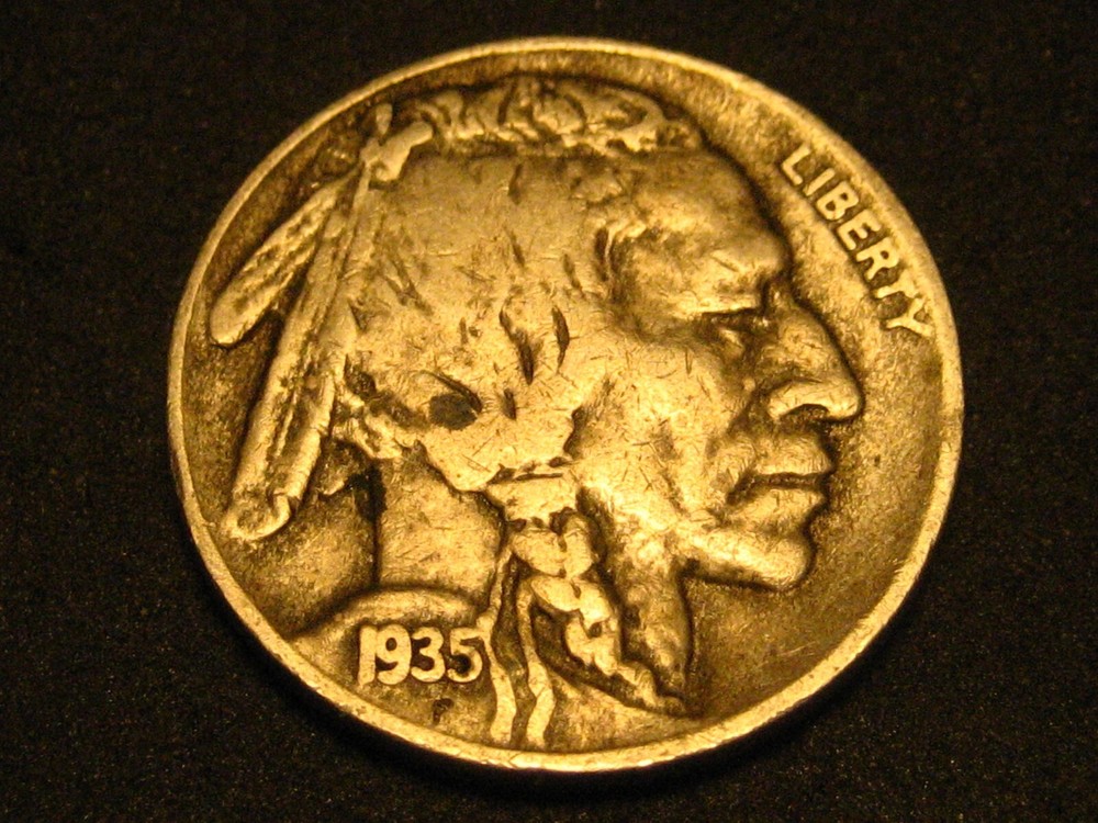 1935-D Buffalo Nickel BOLD FULL DATE