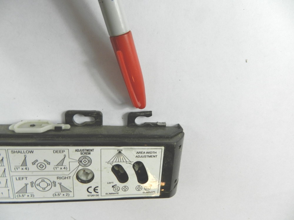 LOT (7) Optex Prosafe OA-203C Sliding Door Sensor Black E242