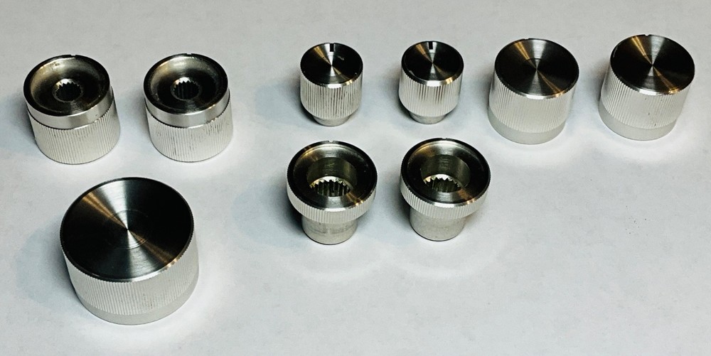 Sansui Model 2000 Receiver Complete Knob Set - Very Nice Shape!