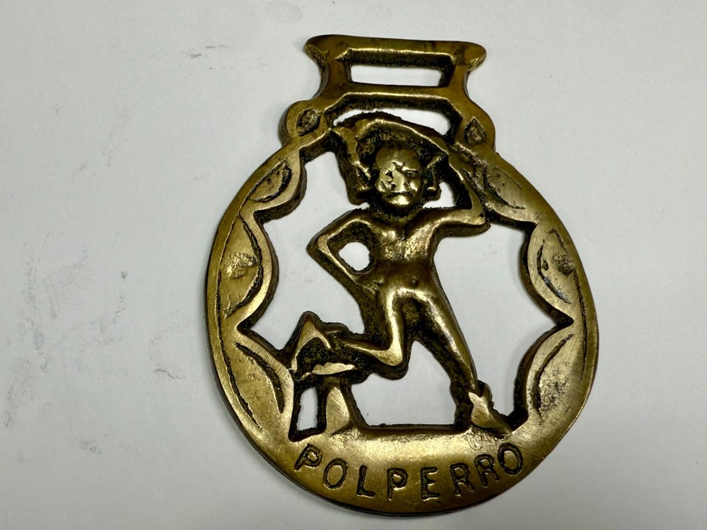 Polperro Pisky Pixie Folklore Fairy Bridle Harness Horse Saddle Medallion