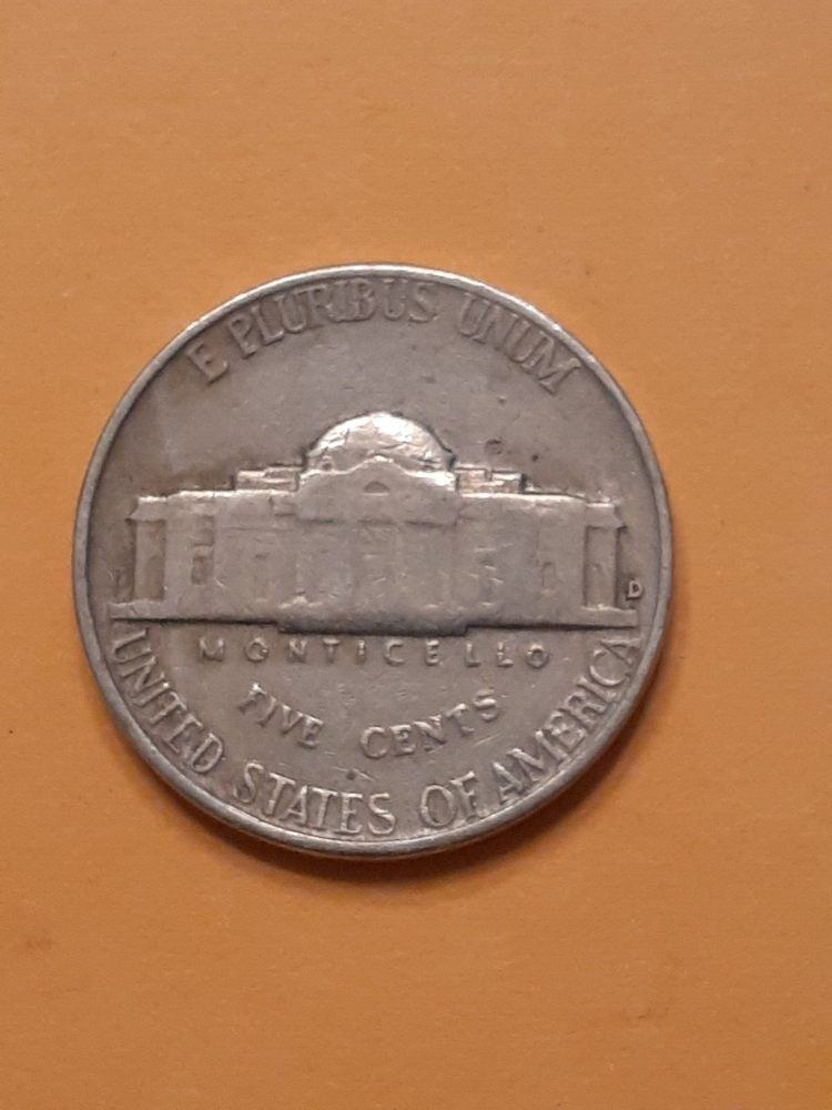 1953 D JEFFERSON NICKEL