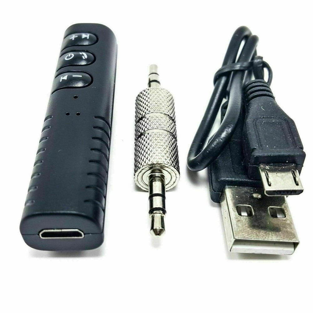 Wireless 3.5mm Car Bluetooth Mini Receptor Receiver Audio Speaker Adapter AUX