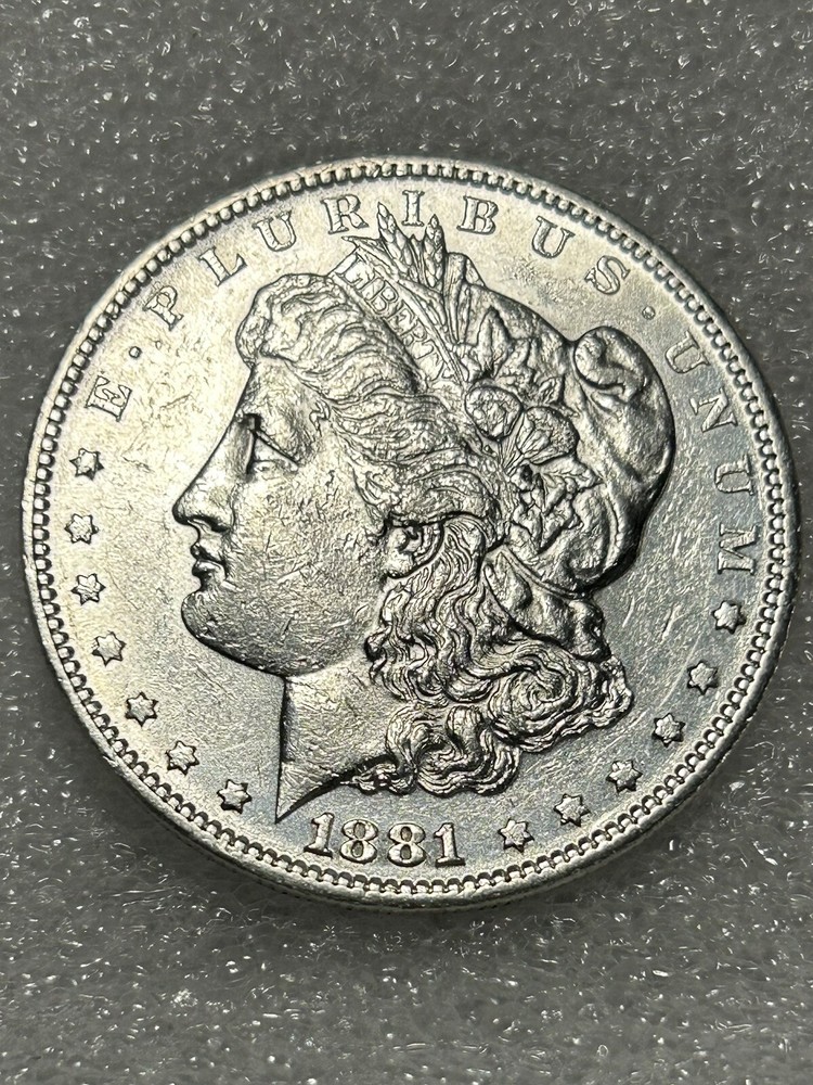 1881 S Morgan Silver $1 BB-R19,20,21