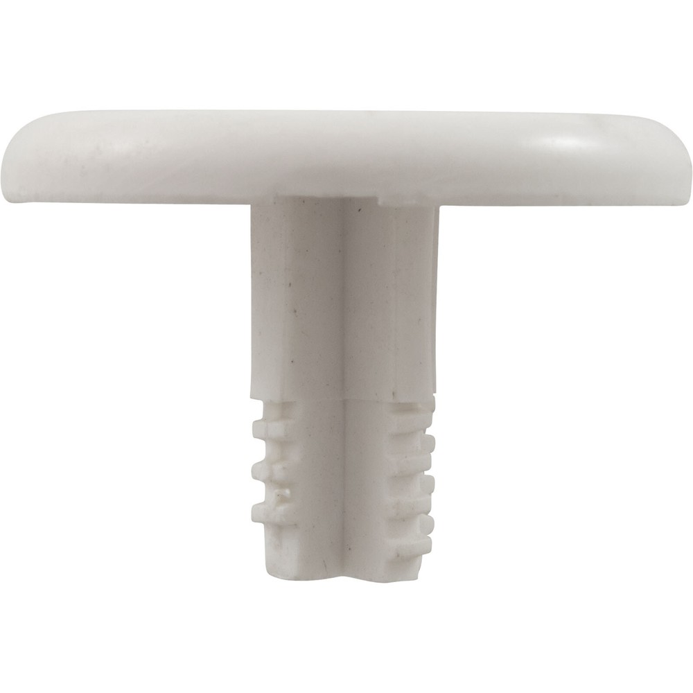 Air Injector Cap, WW, Low Profile, 1-3/4"fd, White