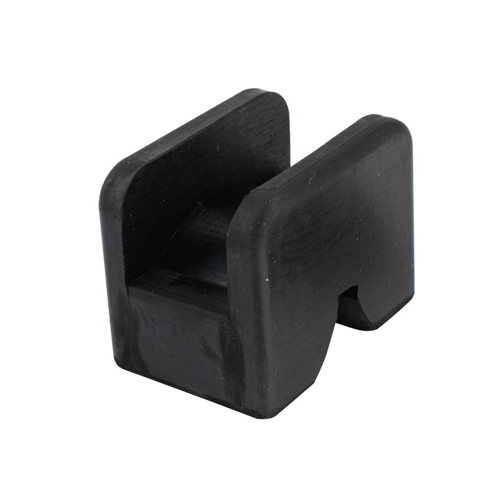 2pc Rubber Axle Jacking Pads Jack Stand Pad Adapter Frame Rail Protector Slotted