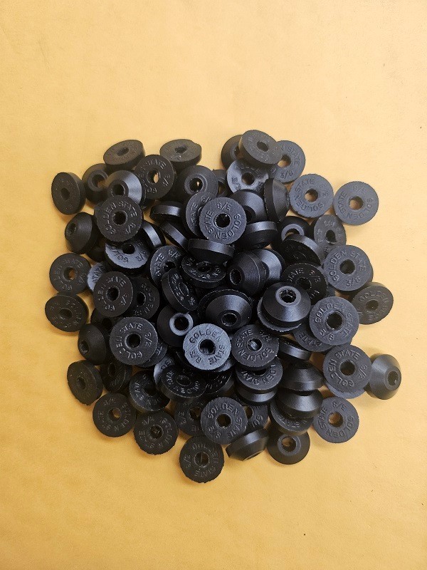 3/8 Beveled Faucet Washers (100pc Pack) Industrial SBR Rubber - MADE IN USA