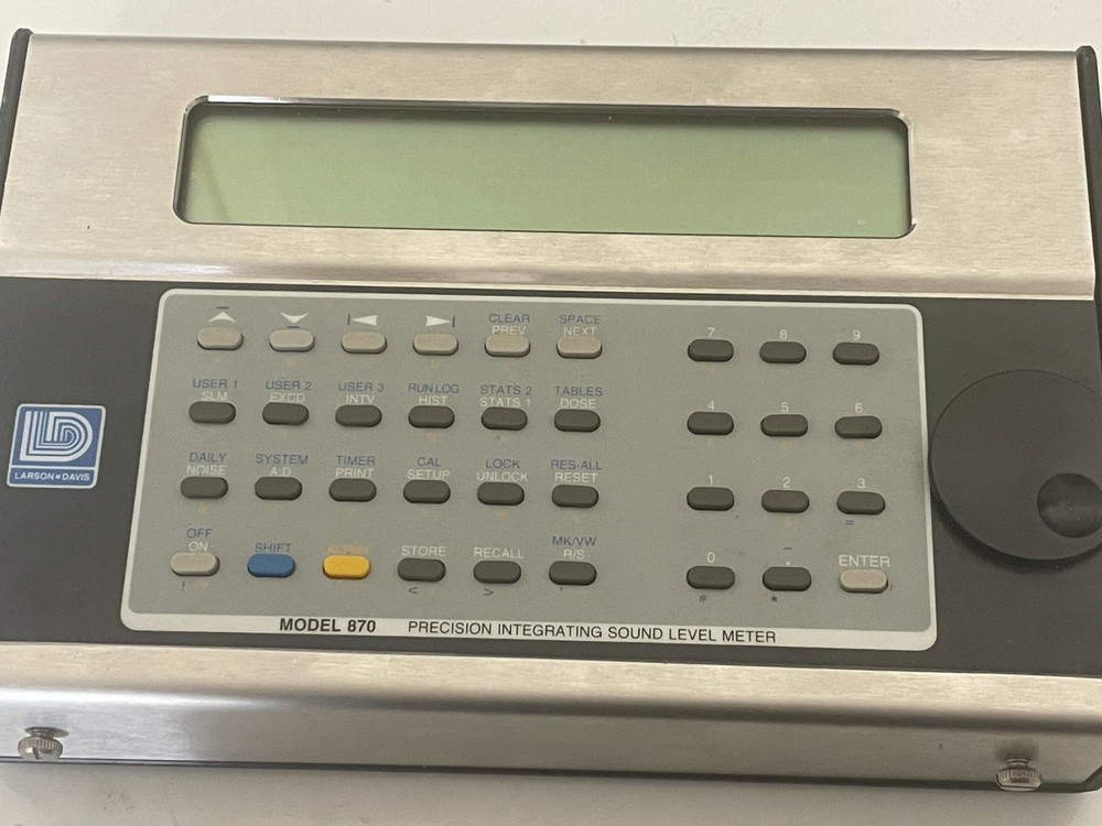 Larson David Model 870 Sound Level Meter