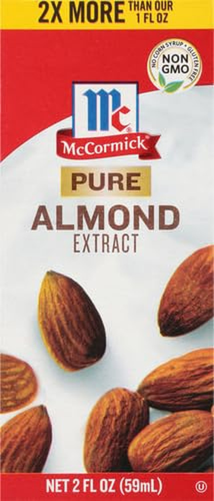 Pure Almond Extract, 2 Fl Oz (Pack of 2)