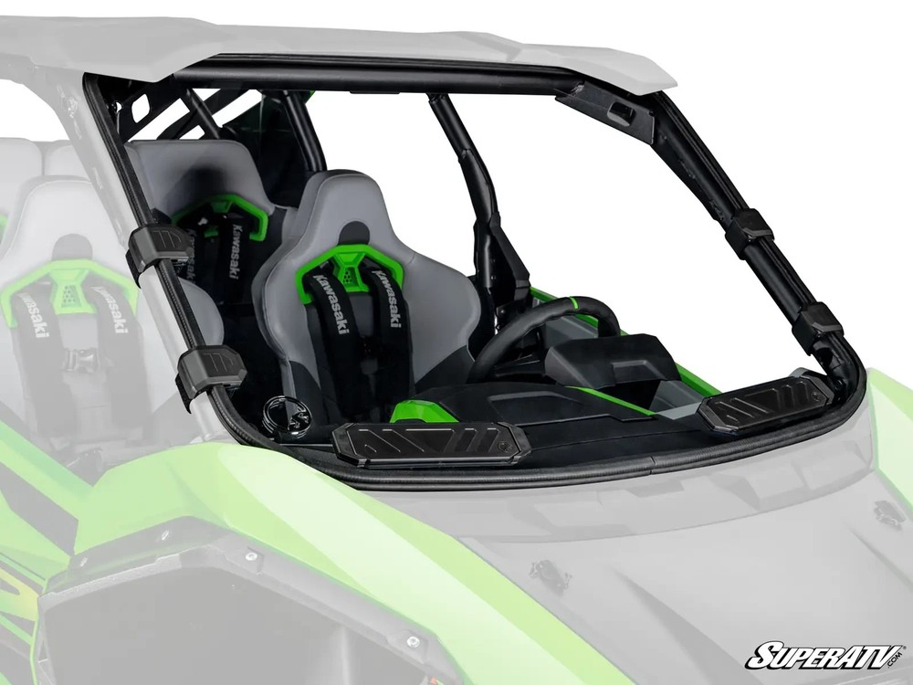 SuperATV Vented Front Windshield Kawasaki Teryx H2 4 / 5 2026+ Clear