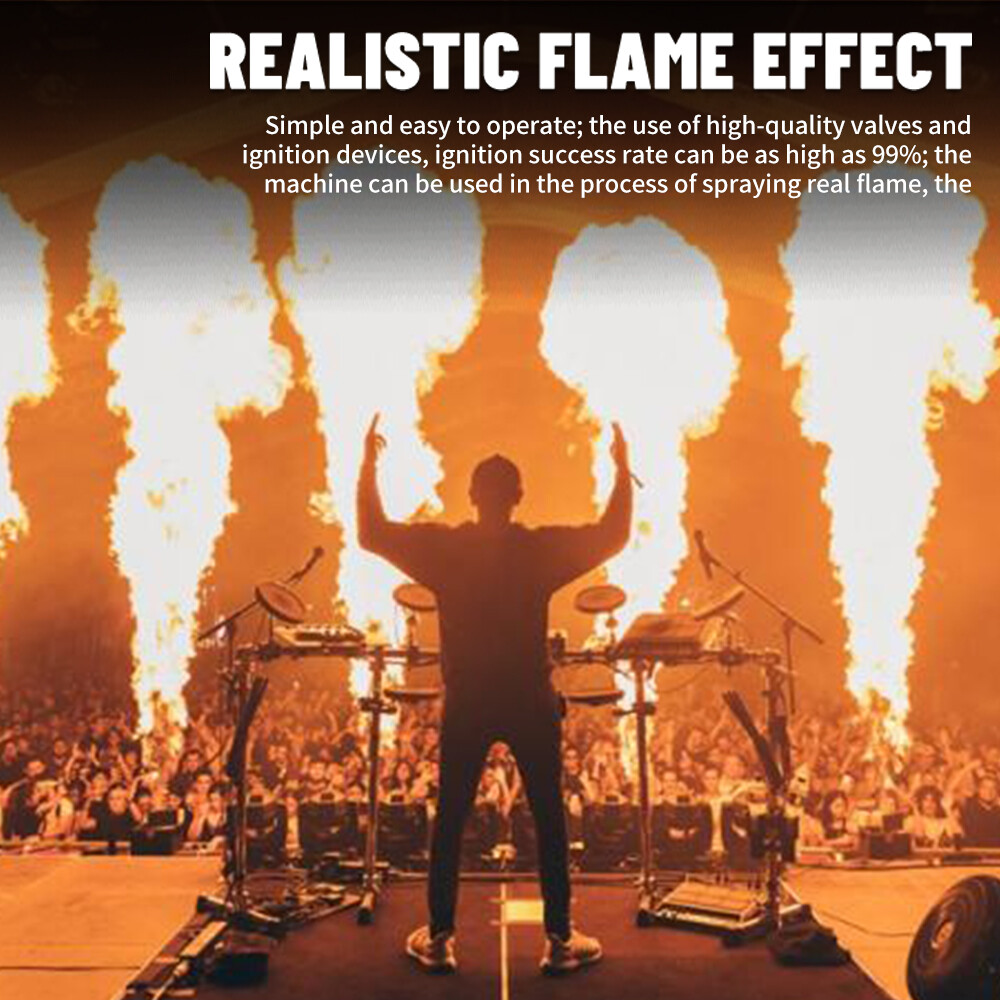 Fire Machine Flame Machine Stage Effect DMX Flame Single Head for Stage Concert