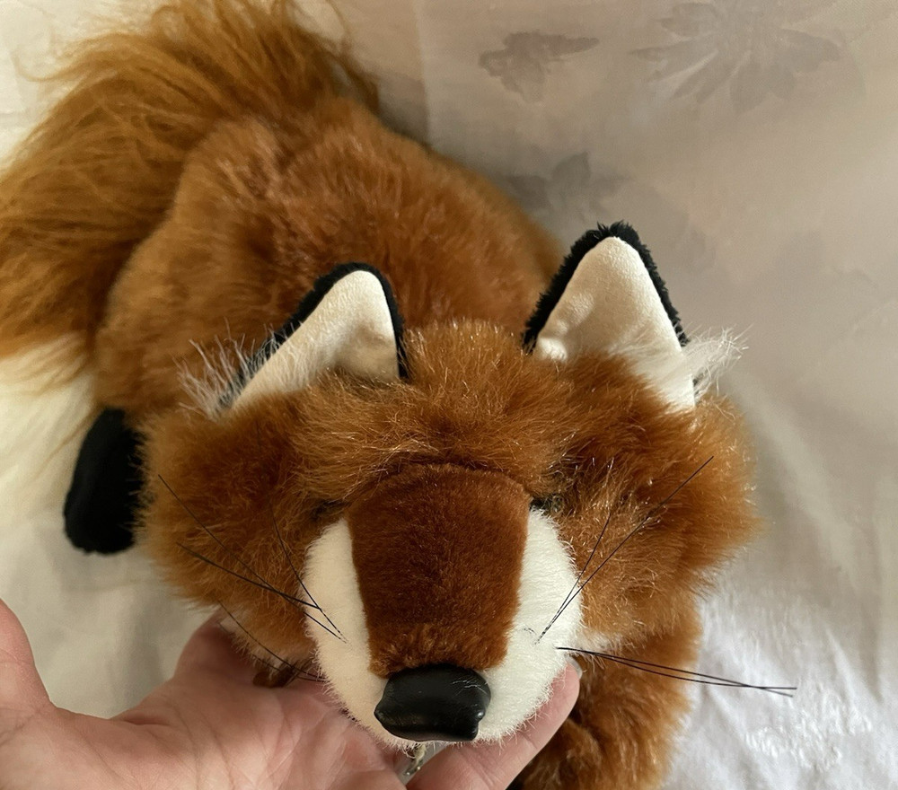 Folkmanis Small Red Fox Hand Puppet soft and cute