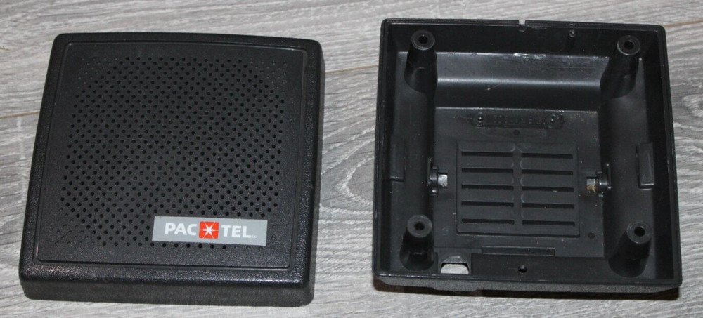 PAC-TEL SPEAKER  BOX ONLY ( NOS)  5" X 5"
