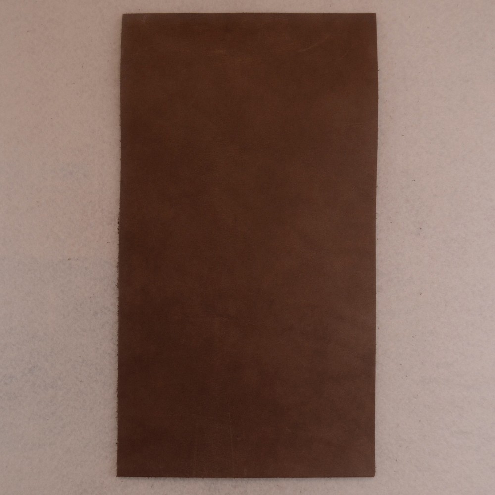 Leather Piece - 6 x 11 - Texas Pecan - Oil Tan Pullup - 1 piece (E292)