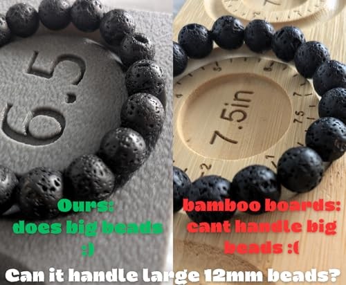 Amy Kates Workshop Compact Double-Sided Bracelet Sizer – Accurate Bead Board