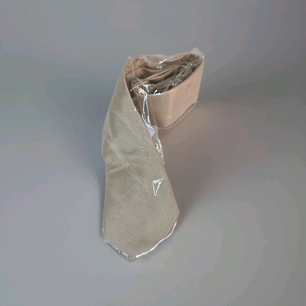 Birdy Grey Simon Champagne Polyester Blend Neck Tie Mens