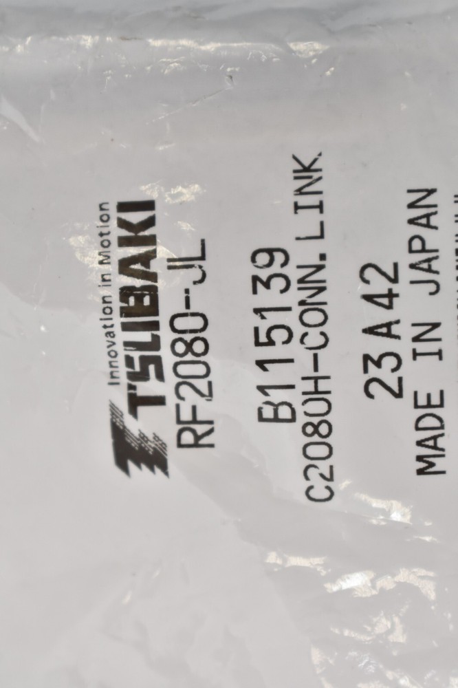 Tsubaki Connecting Link roller Chain Link Conveyor Replacement C2080H Genuine