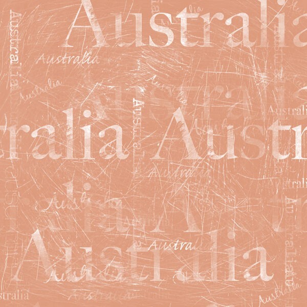 Australia Collage, scrapbook paper - Scrapbook Customs 34509