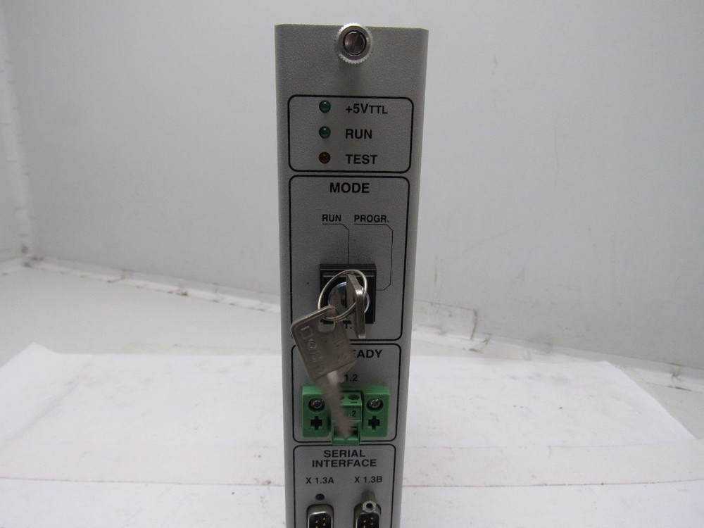 Indramat CPUB03-01-FW MT-CNC Serial Interface Controller Module W/Key
