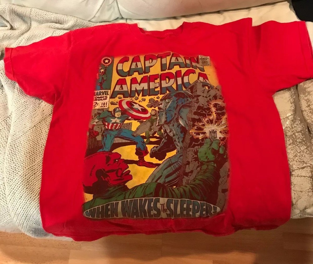 Marvel Comics Captain America When Wakes The Sleeper
