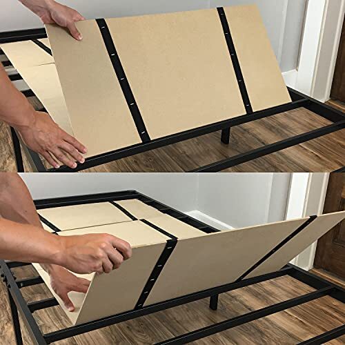 DMI Foldable Box Spring, Bunkie Board, Bed Support Slats for Assorted Sizes