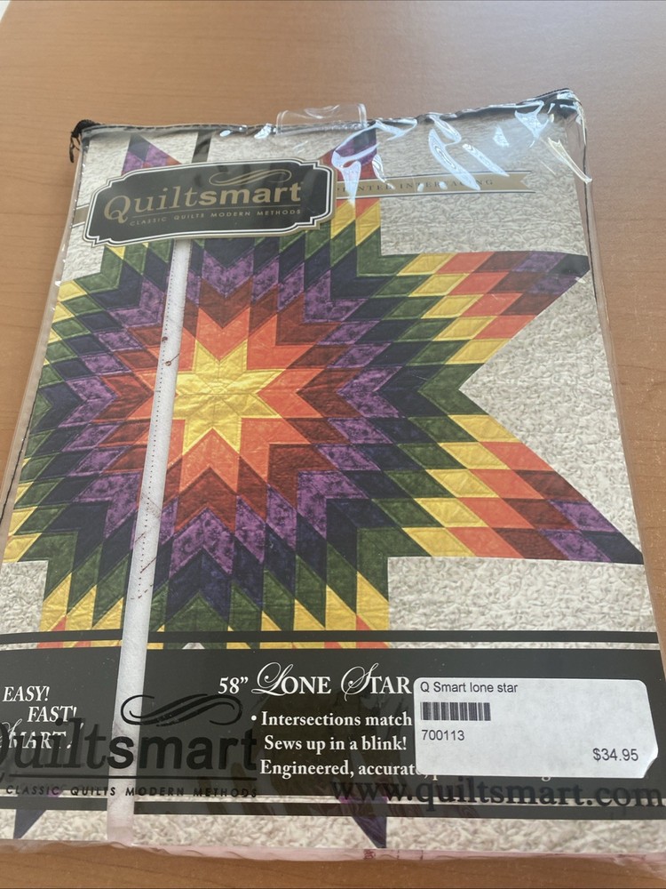 Quiltsmart LONE STAR Printed Interfacing 58" EASY QUILTING!