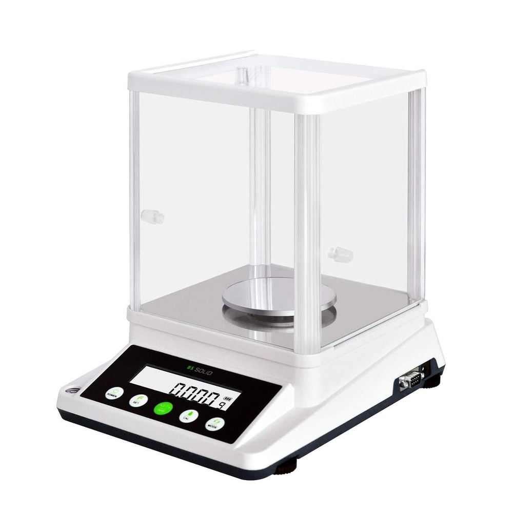 U.S. Solid 0.001g Precision Balance 210gx1mg Digital Electronic Analytical Scale