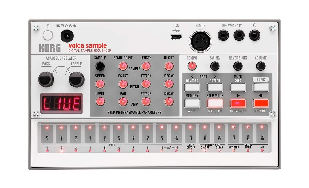 Korg VOLCA SAMPLE2 Digital Sampler (VOLCASAMPLE2)