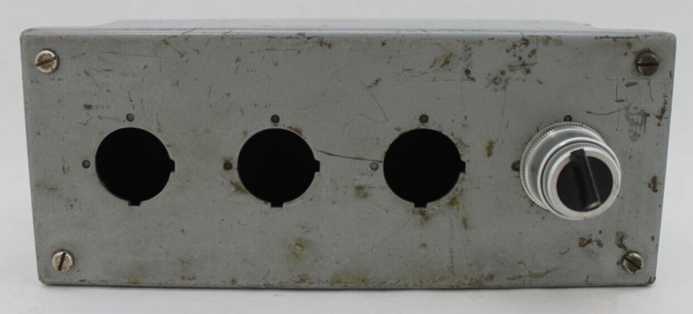 Square D 9001 KA-1 Selector Switch in Hoffman Enclosure