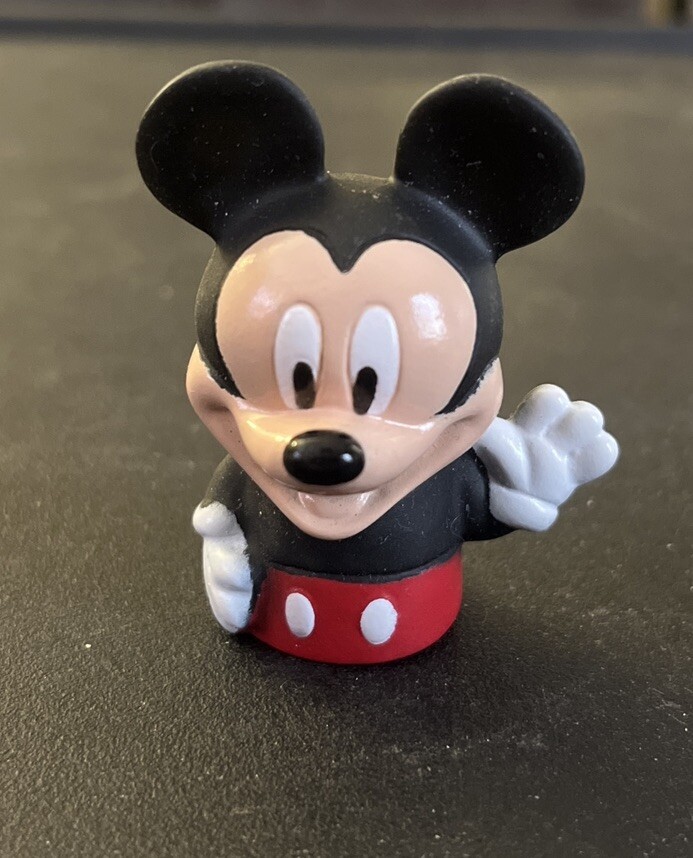 Mickey Mouse Rubber Finger Puppet Vintage