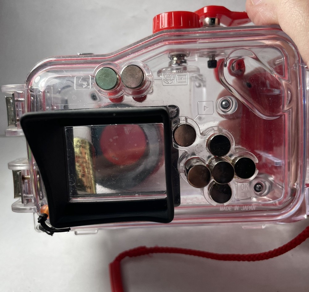 OLYMPUS PT-024 WATER PROOF UNDERWATER CAMERA CASE HOLDER
