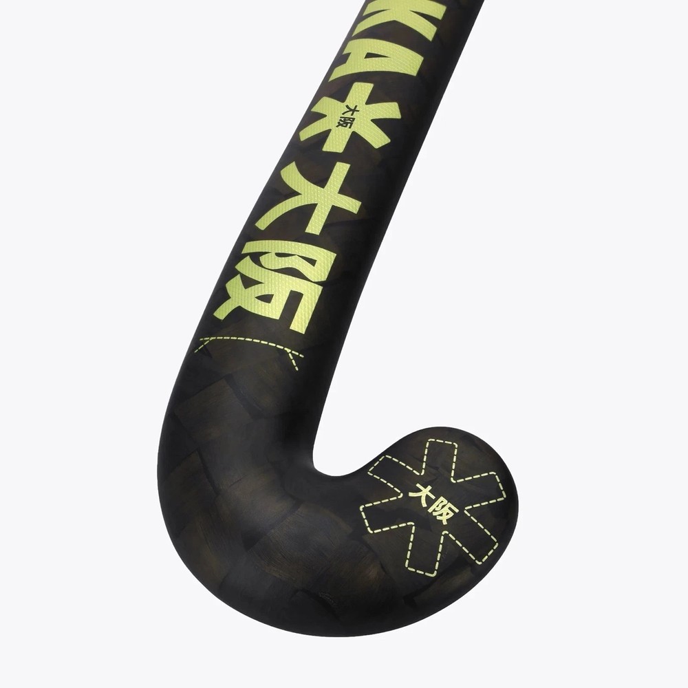 Osaka Pro Tour Pro Bow LTD Shadow Lime Field Hockey Stick