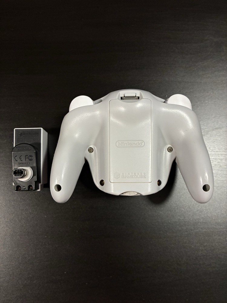 Gray Nintendo GameCube Wavebird Wireless Controller w/ Receiver OEM