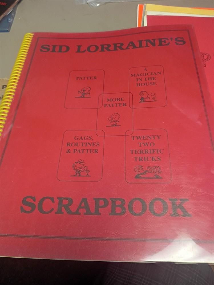 Sid Lorraine's Scrapbook Patter More Patter Gags Routines 22 Tricks Book