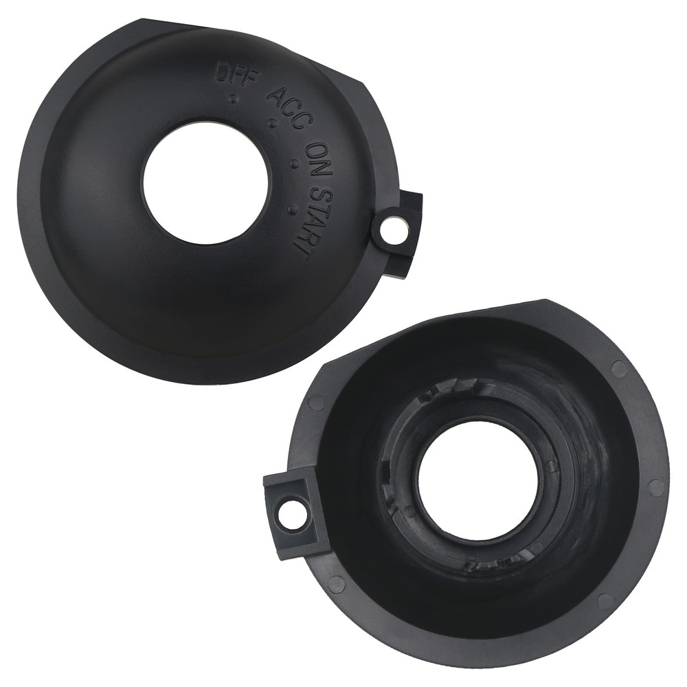 APPERFiT C5 Corvette Ignition Lock Cylinder Switch Bezel 2852046 Black