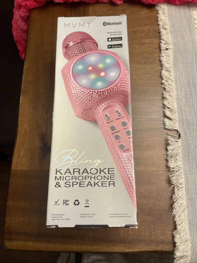 MVMT Bling Karaoke Mic & Speaker BLUETOOTH