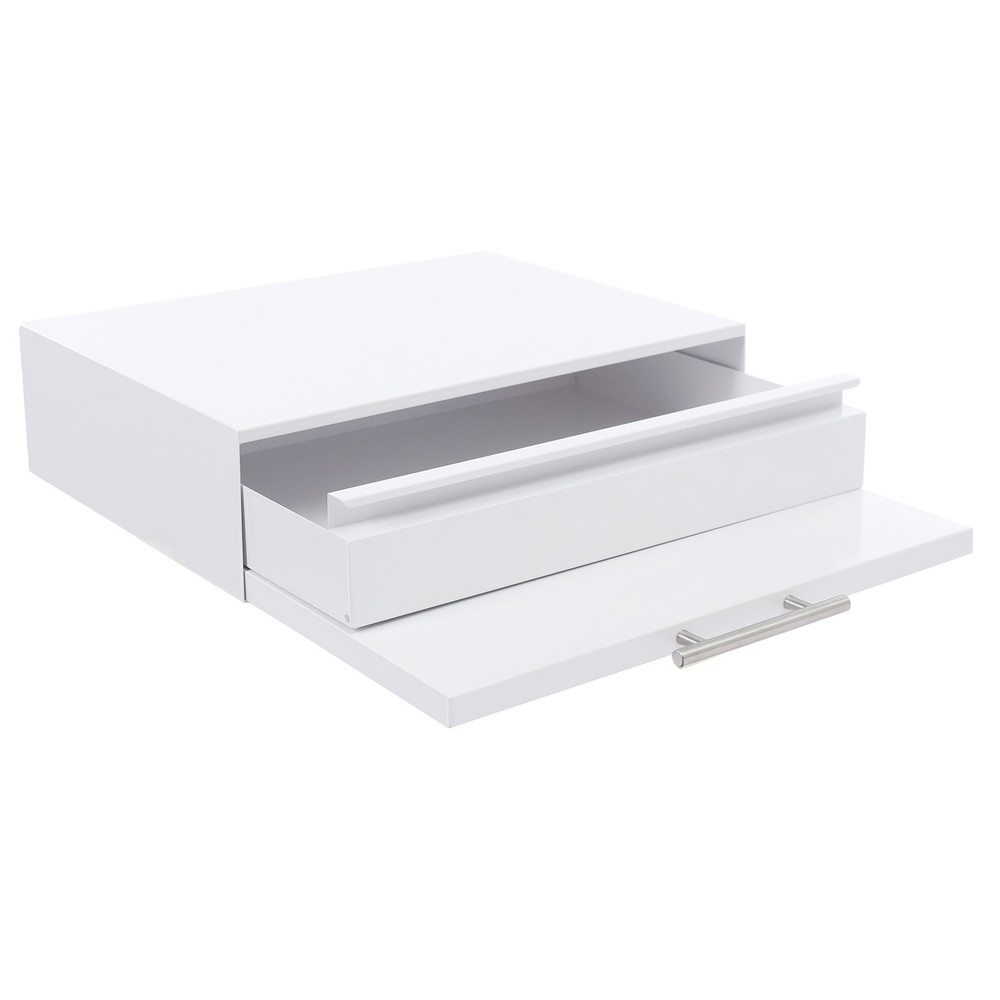 Countertop Microwave Rack, Microwave Stand with Drawer & Shelf