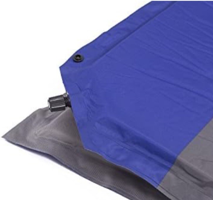 Hikeloop Inflatable Air Sleeping Pad with Built-in Pillow Compact & Comfortable